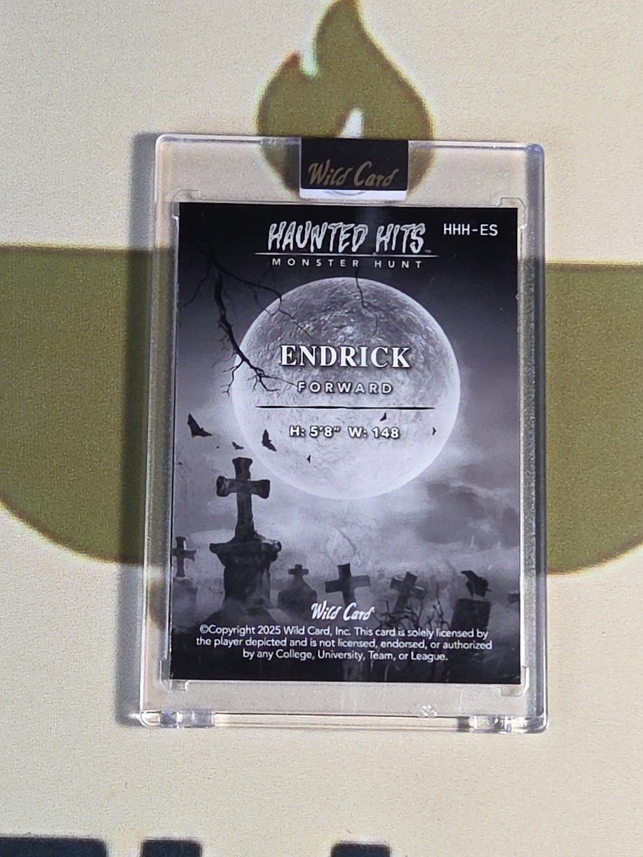 2025 Wild Card Haunted Hits Multi Sport ENDRICK 1/1 🔥 | eBay