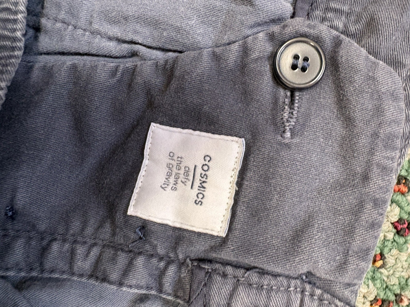 MR MARVIS Shorts Mens XXL Chino The Cosmics Cotton Blend Made in Portugal 8" image 5