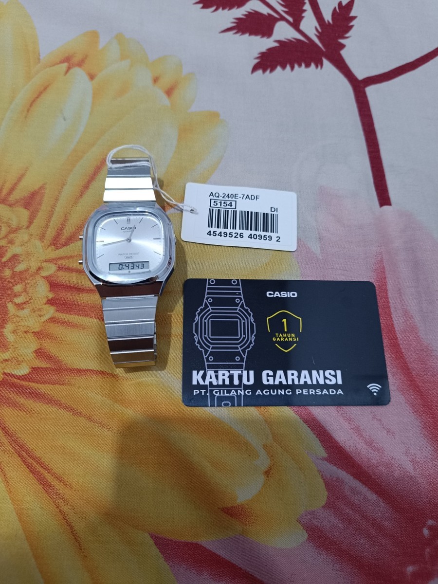 CASIO Vintage Analog Digital Unisex Series AQ-240E-7ADF | eBay