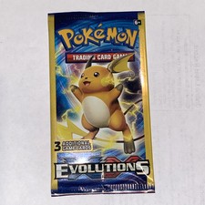 Pokemon TCG XY Evolutions 3-Card Booster Pack Lot Of (30) for sale online