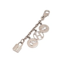 Hermes Silber Amulett Kette Taschenanhänger und Schlüsselanhänger Olga AA56746 AA56744 152317638