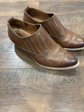 Pinkolino brown Leather Shoes For Women Size 40. Made In Italy