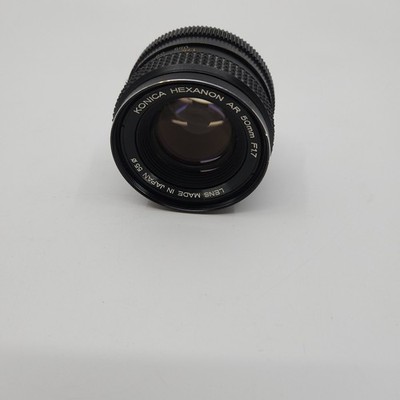 Konica Hexanon AR 50mm f1.7 Camwra Lens - Manual Focus - Japan 