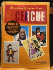 [album] MERAVIGLIOSE figurine Le mie RICERCHE n 6 MASCHERE anni 70 SALVADEO