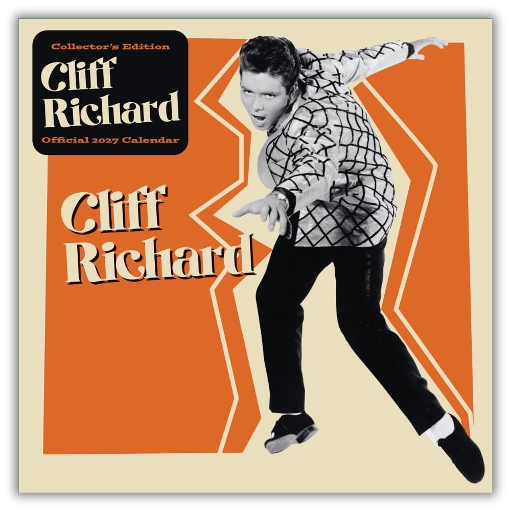 Cliff Richard 2027 Collector's Edition Record Sleeve Calendar - 9781807200312 - Image 2