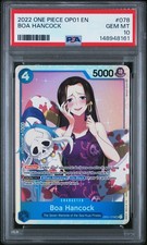 2022 ONE PIECE OP01-ROMANCE DAWN #078 BOA HANCOCK PSA 10