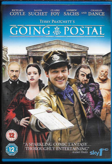 GOING POSTAL (TERRY PRATHETT) R2 DVD RICHARD COYLE DAVID SUCHET CLAIRE FOY
