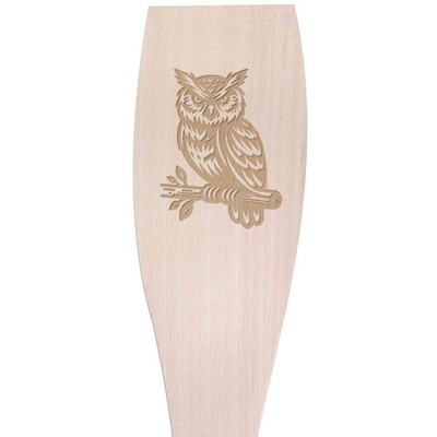 Großer Kochspachtel ''Weise Eule'' aus Holz (SA00022267)