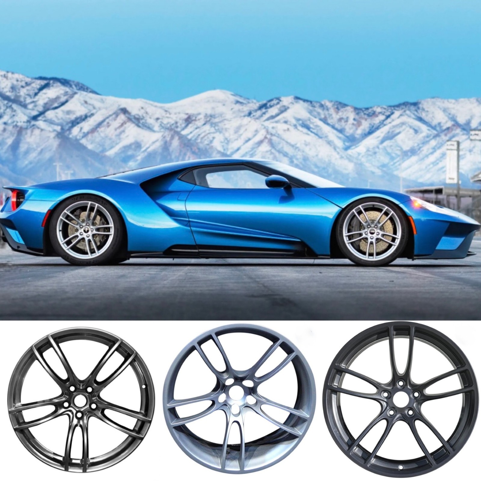 20" FORD GT BBS OEM WHEELS RIMS SUPERCAR 2017-2022 SET 4 CHOOSE YOUR OEM FINISH