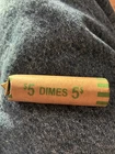 1 Roll of 50 Roosevelt   silver dimes. 1948-1951 90% Silver