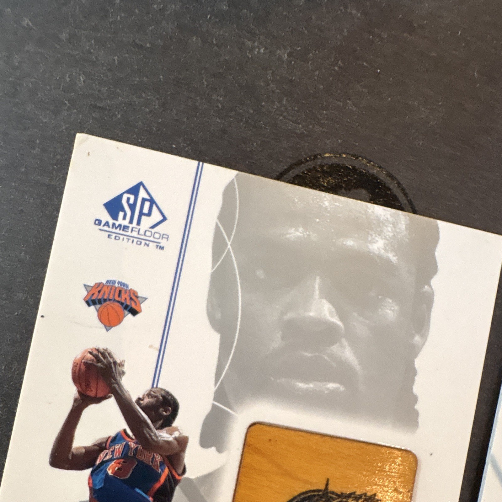 Upper Deck 2001 Sprewell Malone McGrady Game-Used Jersey 3-Card Lot view 3