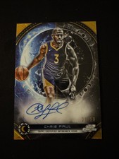 2023-24 Topps Cosmic Chrome Equinox Gold Refractor Auto /50 Chris Paul #ERA-CP