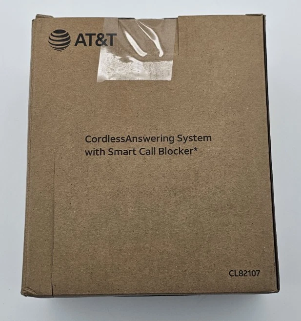 AT&T DECT 6.0 Expandable Cordless Phone with Answering System 1 Handset CL82107 - Image 4 of 4