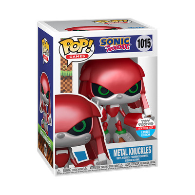 Funko POP Sonic 1015 Metal Knuckles New York Comic Con 2024 Limited Edition Samm