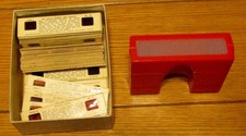 Vintage Stori-View Stereoscope Viewer and 59 Different Color Slides