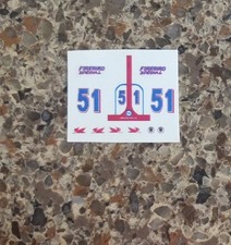 1/32 Strombecker slot car MIDGET DECAL SHEET- 51 FIREBIRD SPECIAL
