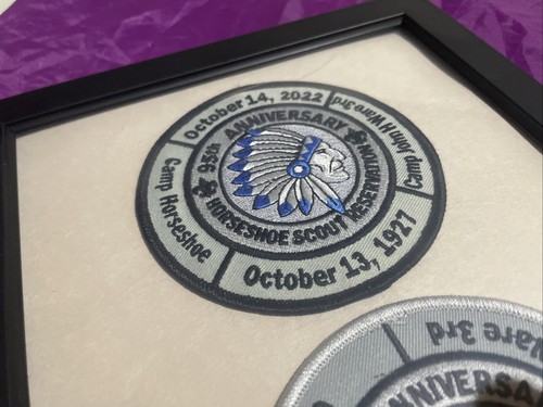 Horseshoe Scout Reservation BSA 95th Anniversary Framed Set - Picture 4 of 4