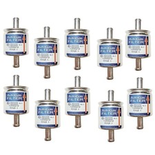 10 x LPG CNG GPL Gasfilter 12mm x 12mm &ndash; kompatibel mit KME STAG Zenit BRC