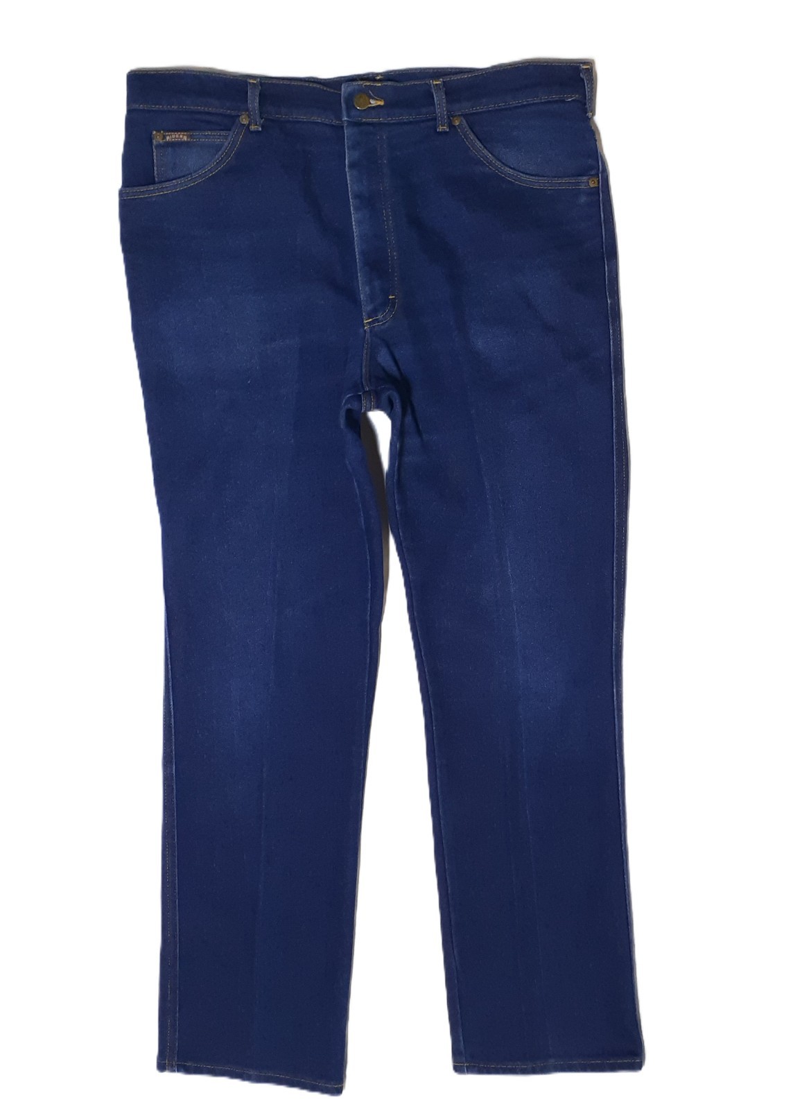 Jeans Lee Blue Women Denim Riders Vintage USA Rise=13in Inseam=31in Waist=38in-image