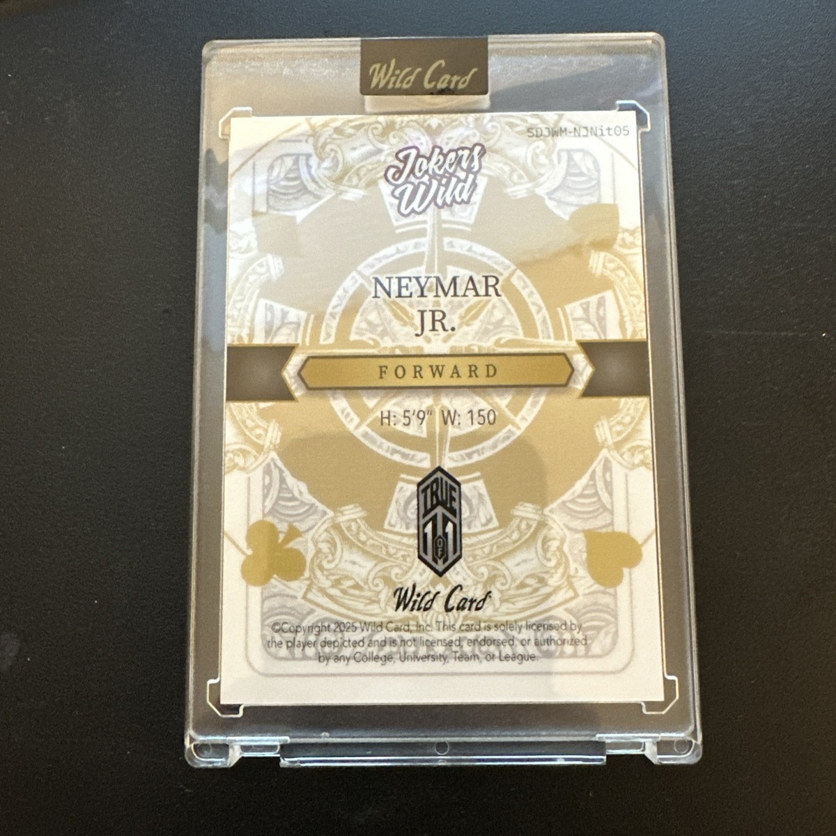 2025 Wild Card Multi Jokers Wild Joker True 1/1 - Neymar Jr. | eBay