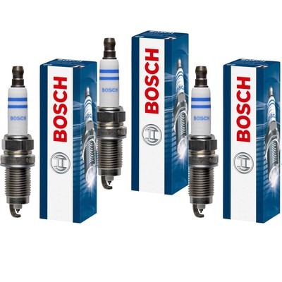 3x BOSCH Zündkerze für Smart Cabrio 450 0.6 City-Coupe Peugeot 206 Schrägheck