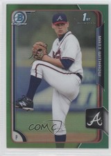 2015 Bowman Draft Chrome Green Refractor 47/99 Matt Withrow #36 sh7