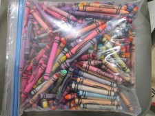 VTG Crayola Loose Crayons Bulk Mixed OVER 3.5 Pounds SEE PICS Used 3-1/2 lbs