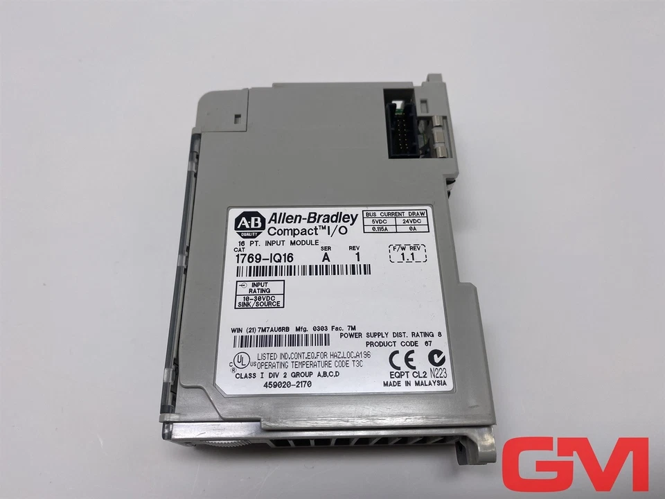 Allen Bradley Eingabemodul 1769-IQ16 input module Compact I/O Ser A Rev 1 FW 1.1 - Bild 2 von 4