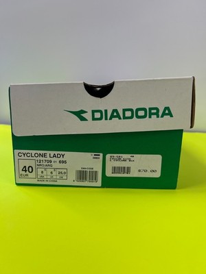 Diadora Cyclone Lady 40 EUR./ US 8.5 Cycling Shoes (slighty used)