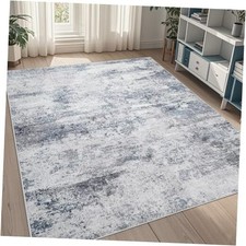 5x8 Area Rugs for Living Room Rug Washable: Abstract Rug for Dining Room
