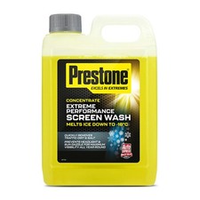 Screen Wash 2.5 Litre x4 Concentrate Winter -18C Windscreen - Prestone PSCW0039A 3.24 per litre