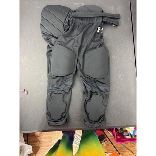 Under Armour Youth XL Football Pants Integrated Pads Black Youth XLG JTG EE