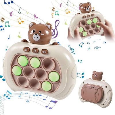 POP-IT Fidget - Quick Push Spiel Bubble Sensory Fidget Toy mit Musik Elektronis
