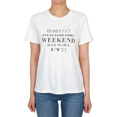 Weekend MaxMara Weekend Max Mara Guglia Kurzarm T-Shirt 001 143139043