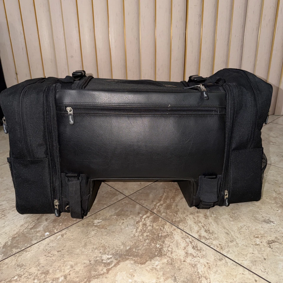 Saddlemen Deluxe Cruiser Tail Bag Black Motorcycle Luggage - TS3200DE - Image 4 of 4