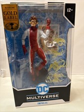 Mcfarlane DC Multiverse IMPULSE Flash War Gold Label 7  Action Figure New