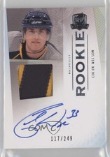 2009-10 Upper Deck The Cup Rookie 117/249 Colin Wilson #128 Patch Auto 3c4