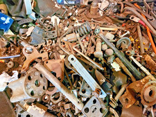 10 pounds random automotive~ GM car truck hardware ~bolts nuts washers screws