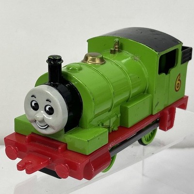 Percy Thomas the Train Ertl 1987 Friends Diecast Tank Engine #6 Pullback Vtg
