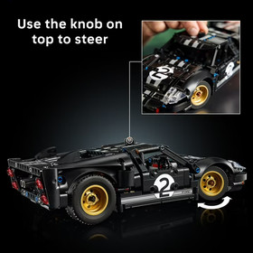 LEGO Technic 1966 Ford GT40 MKII Race Car Building Set Toy Gift
