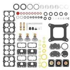 New For Holley 37-485 Carburetor Rebuild Kit 4150 Double Pumper 650 700 750 800