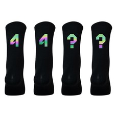 2 Pairs Reflective Road Cycling Riding Bicycle Bike XC MTB BMX Sport Ankle Socks