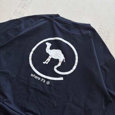 Vintage 90s Camel Joe T-shirt Where It's @ Black XL