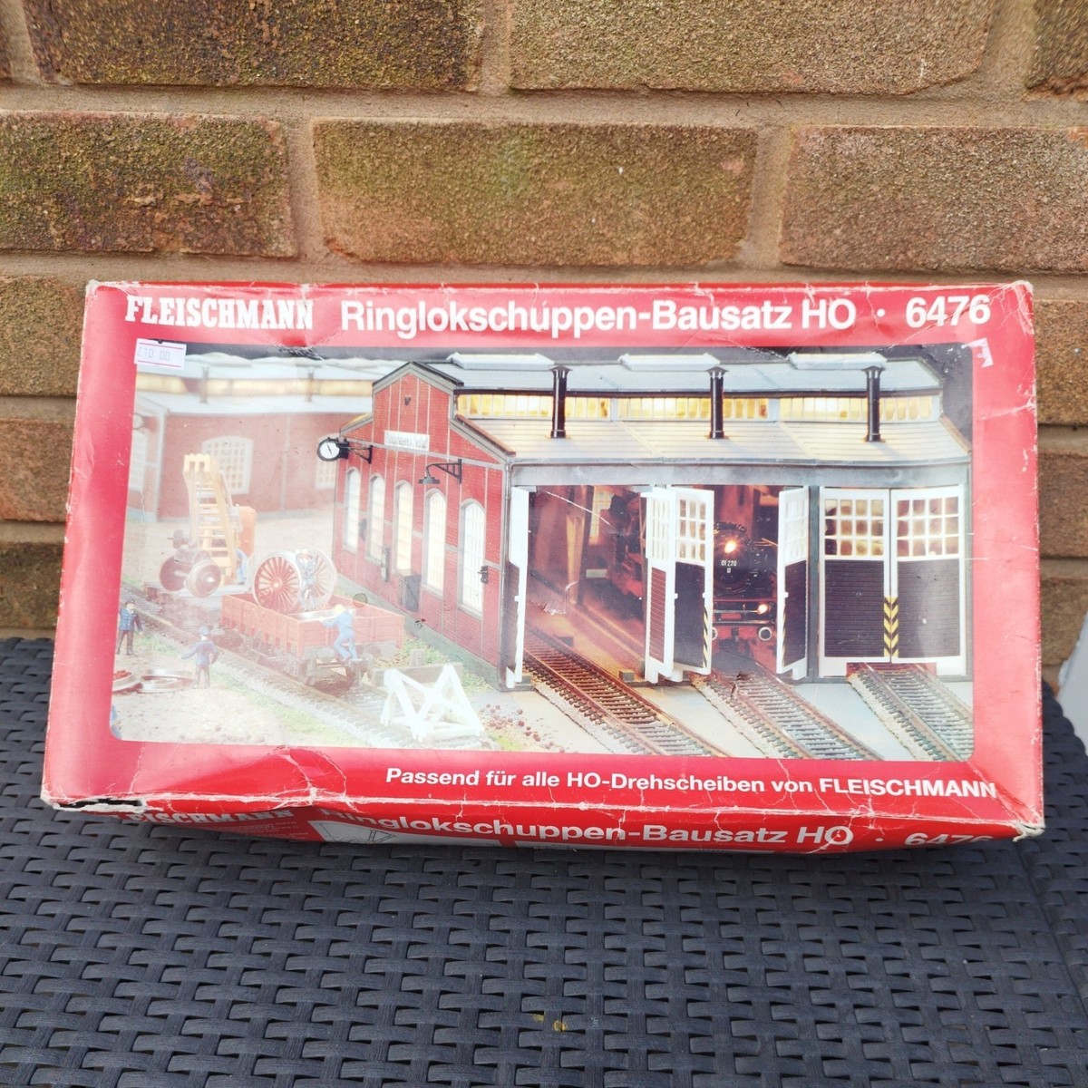 Fleischmann 6476 Kit Roundhouse In Scala H0 - Modellismo Ferroviario 1:87 - 5
