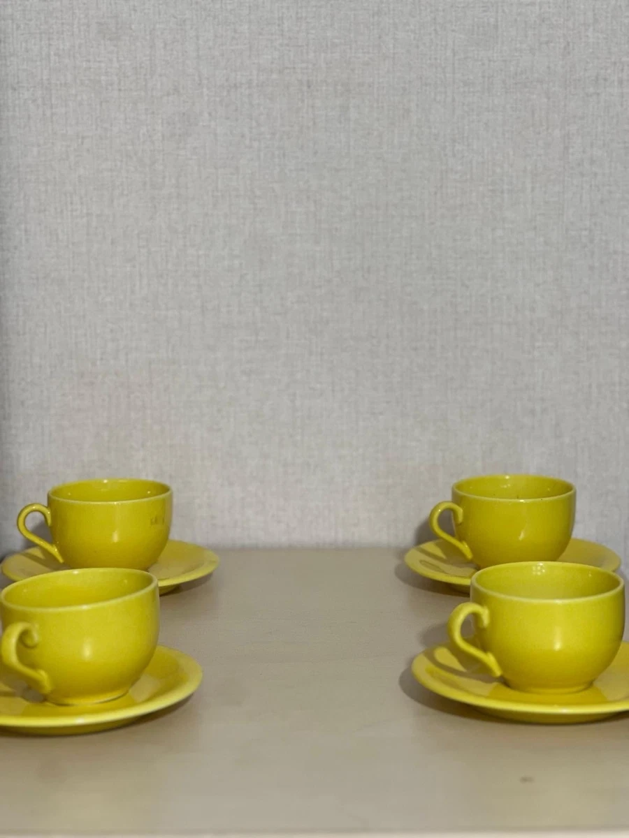 Nobile Tazza Caffè Con Schaumblatt Foto Tela Decorazione Parete Stampa