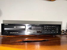 Vintage 1985 TEAC PD-500 CD Player Made in Japan w/ RC-300 Remote Tested