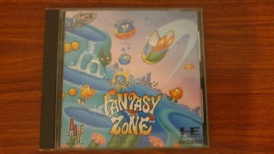 Fantasy Zone. NEC PC Engine. Hucard. Guter Zustand. Jap NTSC.