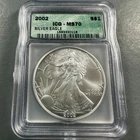 2002 SILVER Eagle, ICG MS70 (89682)