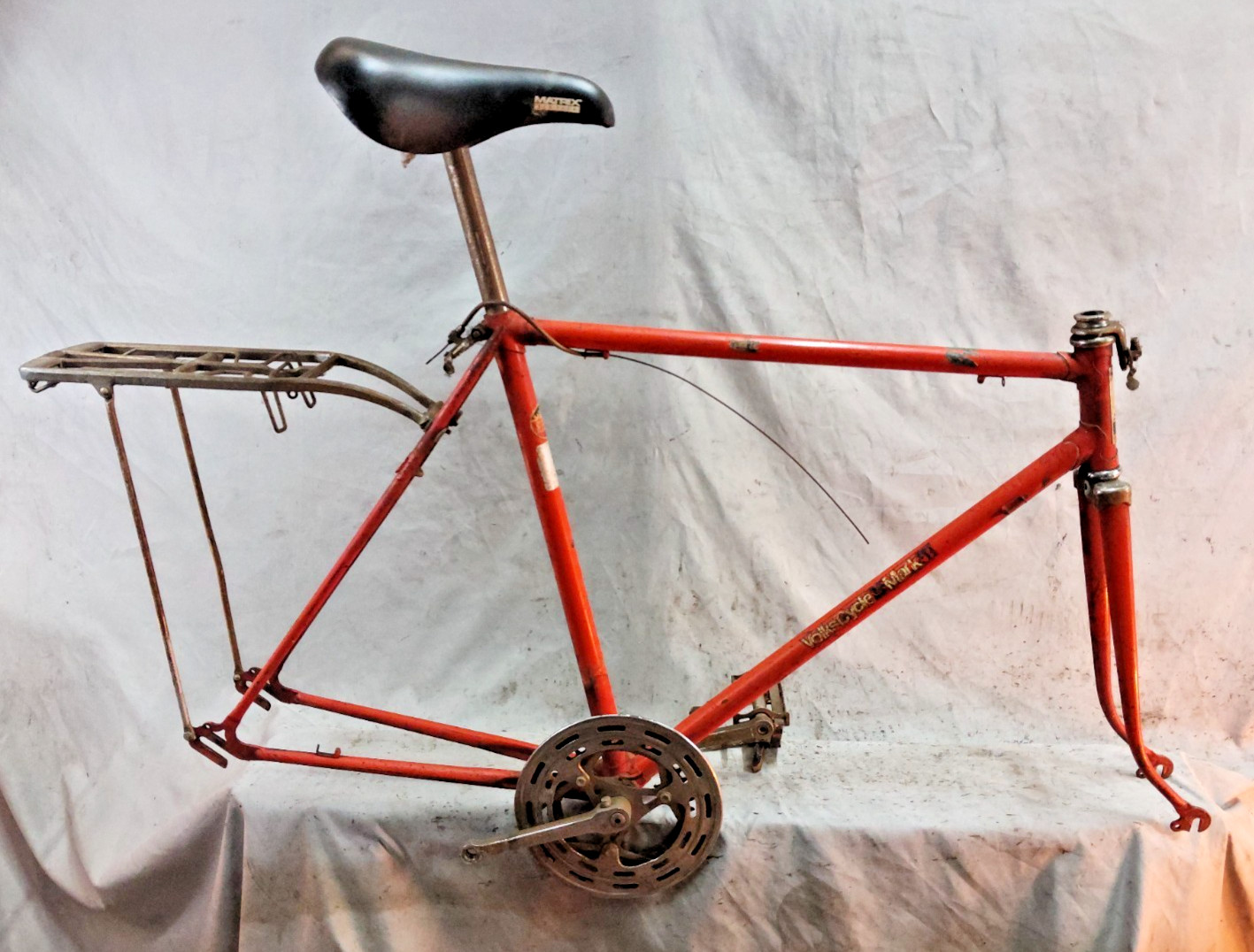 Vintage Volks Cycle Mark 5 Road Bike Frame Set 54cm Small Si