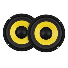 2 Pieces 5 Inch Bass Loudspeaker Woofer Speaker, Wide Frequency Response Car